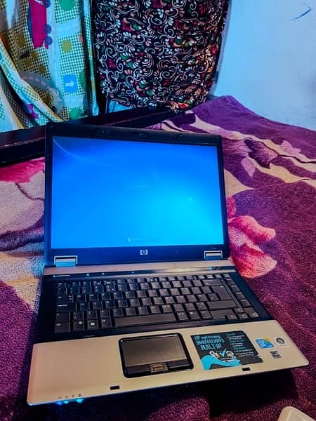Hp Laptop Intel Core 2 Duo CPU With Charger 0