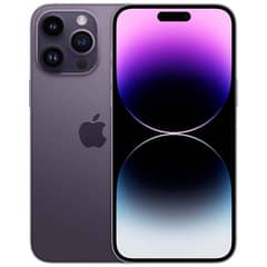 iCloud iphone 14 pro max 256 deep purple bought from US 10/10 non pTA