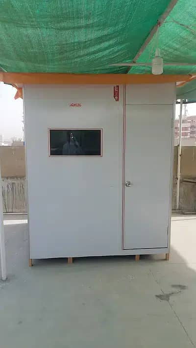 Portable Office and Security Guard Cabin 2