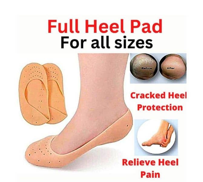 Foot Protective wear cracked heel socks 1
