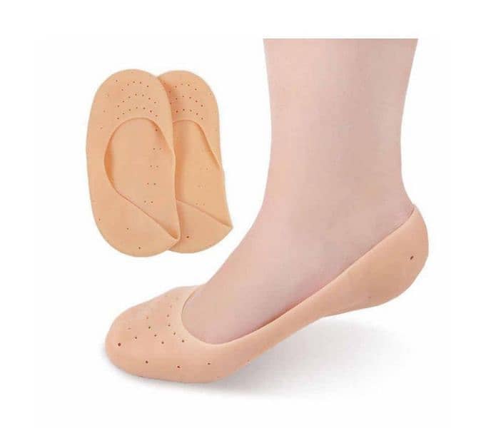 Foot Protective wear cracked heel socks 2