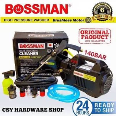 BOSSMAN High Pressure Car Washer - 140 Bar, Induction Motor