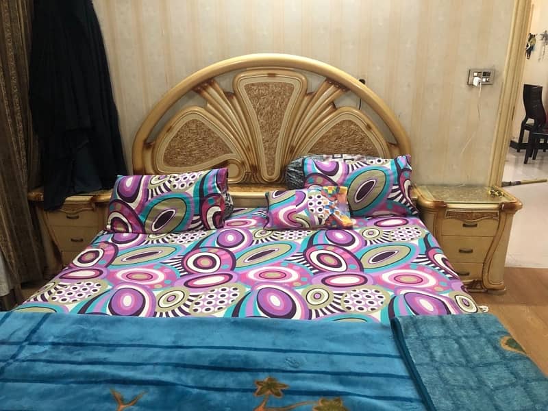 lasani wood Bed set 11