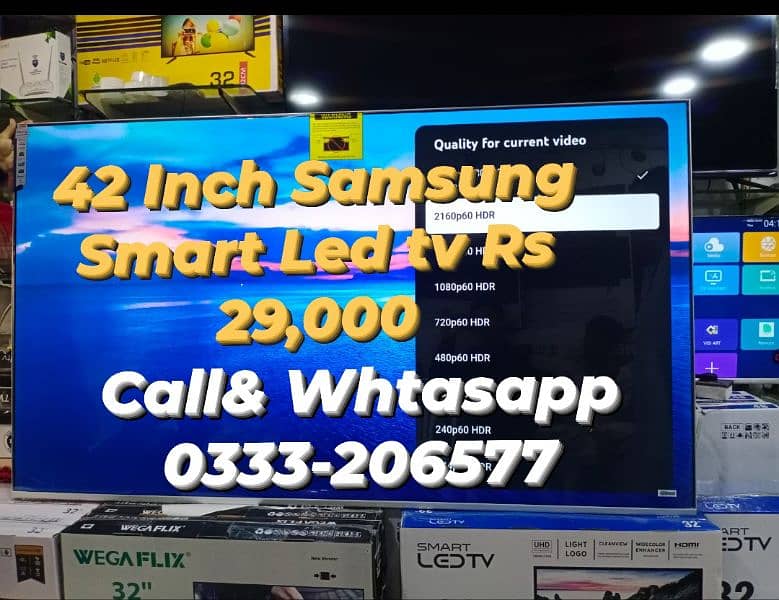 Discount offer 42 inch Samsung Smart Led tv YouTube Wifi 2