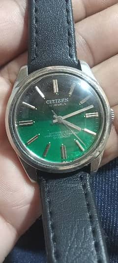 03132433050 antique citizen vintage original Japan Seiko 5  watch camy