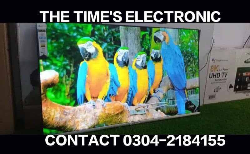 Big screen size 50 inch android smart led tv new model 2024 0