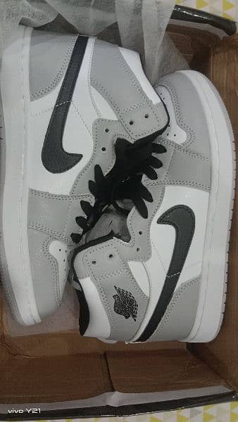 Smoky Grey Air Jordans Size 36 0