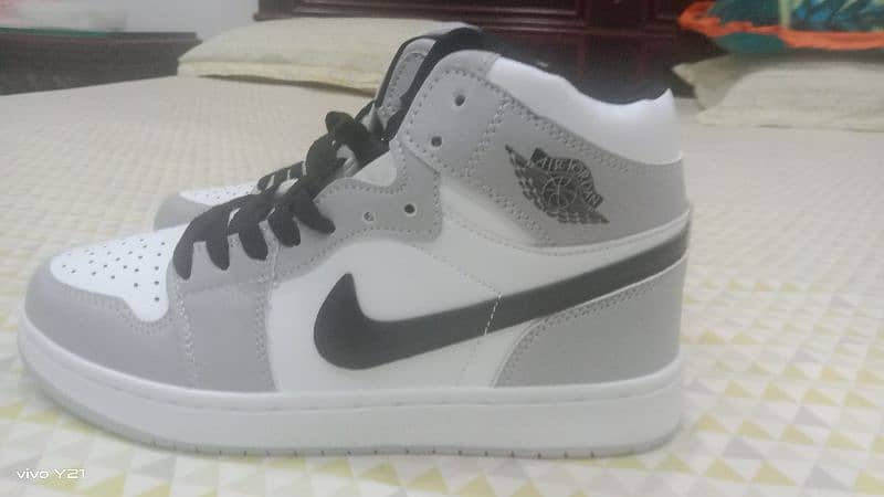 Smoky Grey Air Jordans Size 36 3