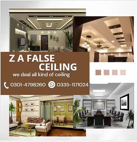 False Ceiling / Plastic Paris Ceiling /pop Ceiling / All Ceiling work 2