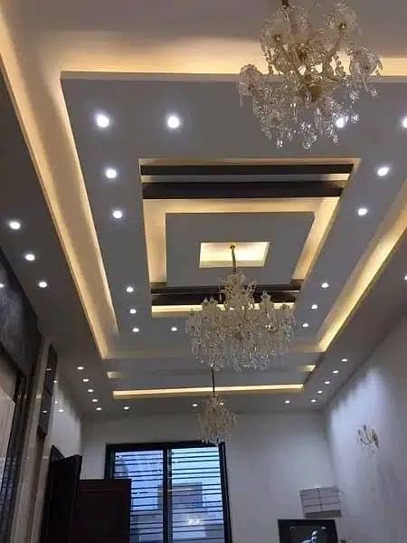 false ceiling/office partition/drywall/gypsum board partition 4