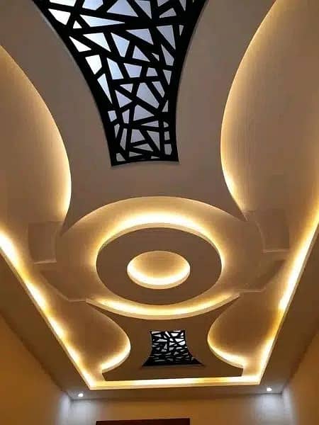 False Ceiling / Plastic Paris Ceiling /pop Ceiling / All Ceiling work 8