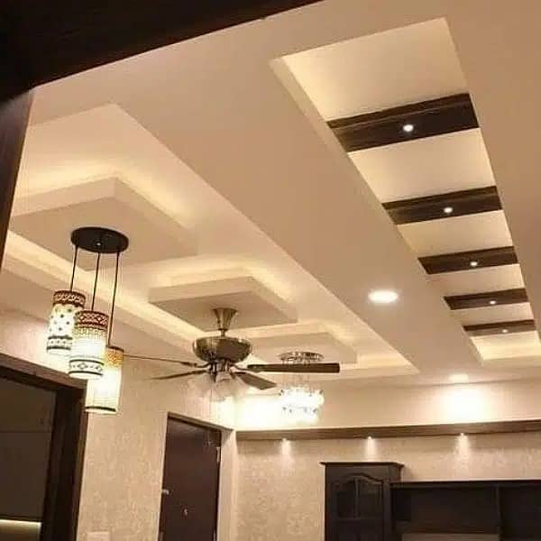 False Ceiling / Plastic Paris Ceiling /pop Ceiling / All Ceiling work 12