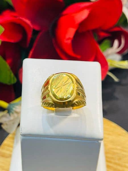 24 k Gold Plated Rings 12