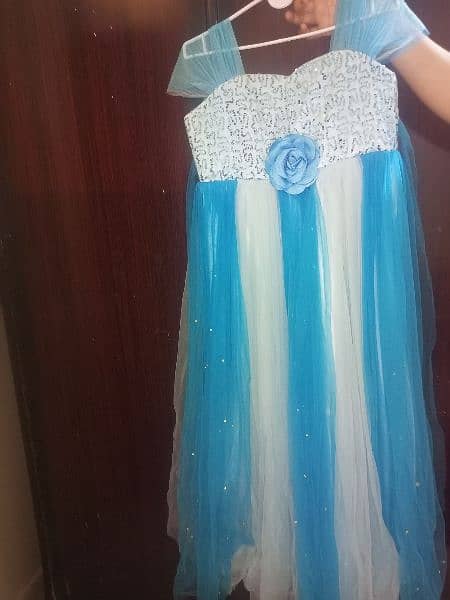 long net Cinderella look frock 0