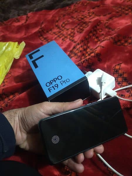 oppo F19pro 8/128 With box charger condition 10/9 original condition 2
