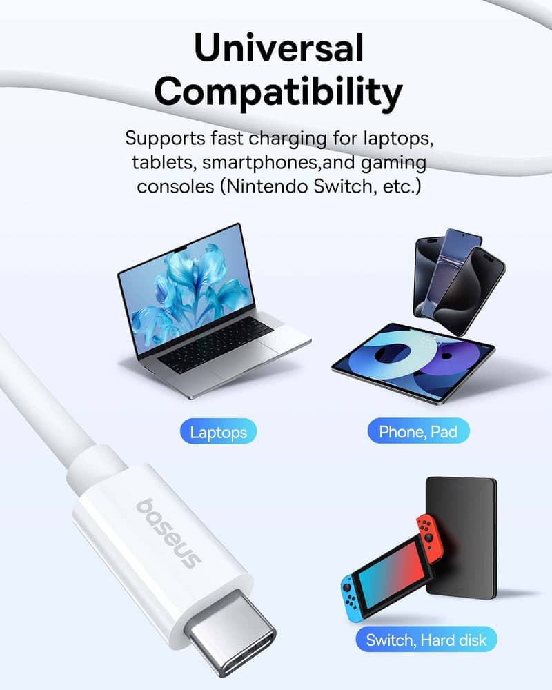 Basues Superior Series 2 USB4 Fast Charging Cable Type-C 240W 7