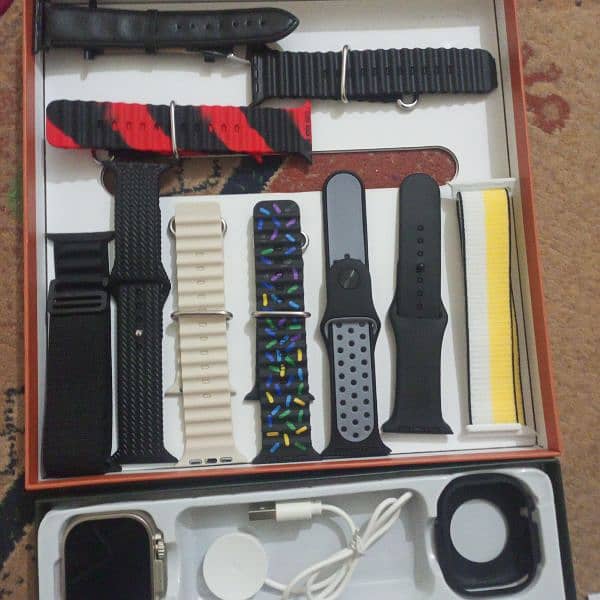 Smart Watch Ultra 10 with *10 straps* 6