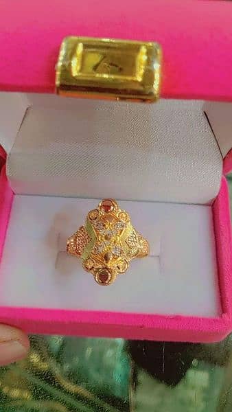 gold ring 21 karet new dazin 1