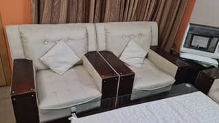 5 seater Leather Sofa