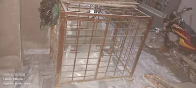 solid iron cage for sale