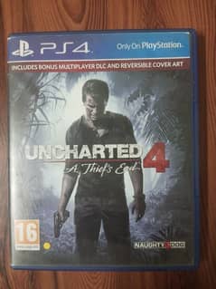Uncharted 4: A Thief's End - PS4 Game in 10/10 Condition