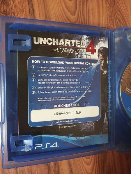 Uncharted 4: A Thief's End - PS4 Game in 10/10 Condition 2