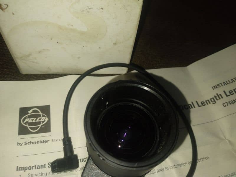 pelco varifocal lences 8