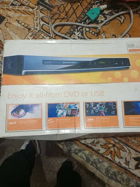 DVD player saf and full oke not used 2