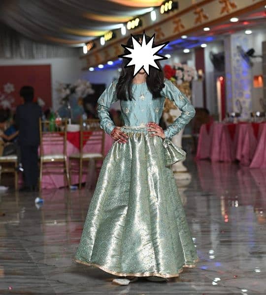 Girls Banarsi Lehenga Choli Dress 1
