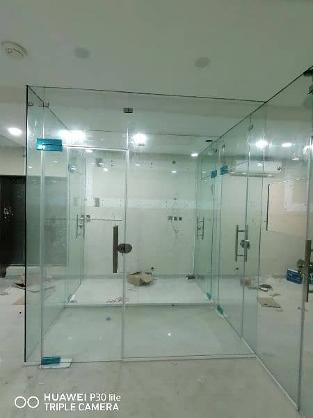 12mm/8mm Tempered Glass Shower Cabins/Glass Partitions/Windows Glass 19