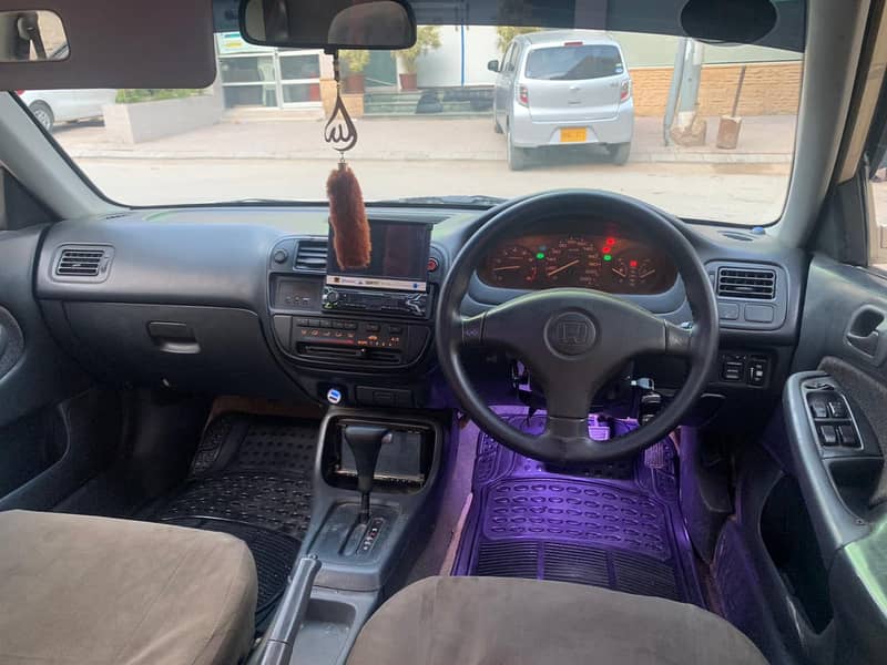 Honda Civic vti automatic 1997 Chilled AC, Petrol Only,expensive Alloy 2