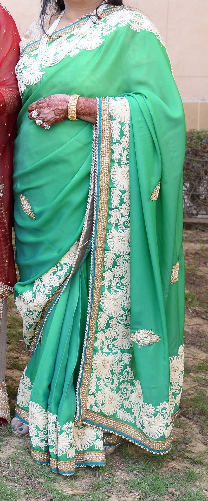 Green Saree 1