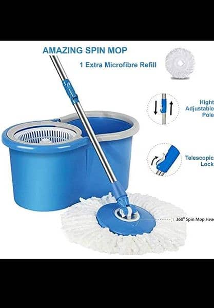 Mop - Mops With Bucket - Mop For Floor Cleaning 4