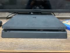 PS4 slim 1TB with 2 controllers and accessories