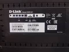 Router Dlink SIM 4G import from Dubai with PTA approved.