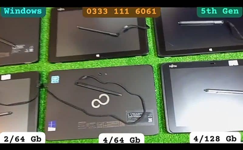 Fujitsu PC Tablet 10.1, 4Gb | 64 Gb , Windows 10, Camera, USB, WiFi | 4