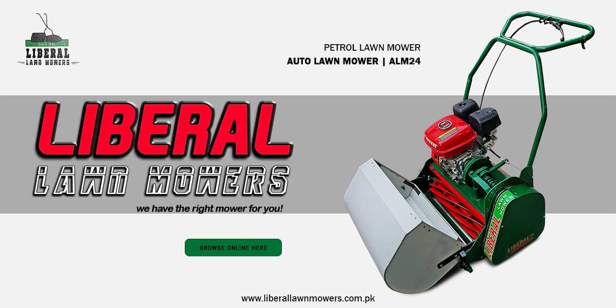 Petrol Lawn Mower | Liberal ALM24 4