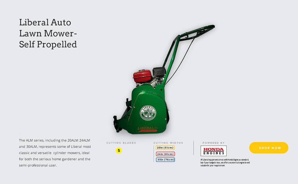 Petrol Lawn Mower | Liberal ALM24 8