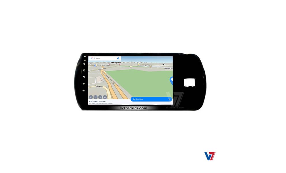V7 Toyota Vitz (2017-2021) Android Car LCD LED Panel GPS Navigation 8