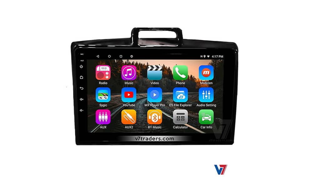 V7 Toyota Axio Fielder Android LCD LED Car Navigation player Panel GPS 4