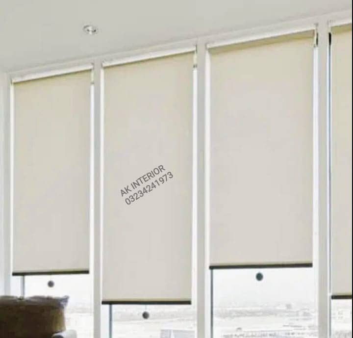 Roller Blind|Zebra Blind|Wooden blind|perfect for home & office 1