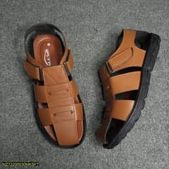 soft synthetic material sandals for men 0