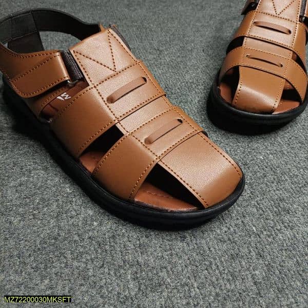 soft synthetic material sandals for men 2