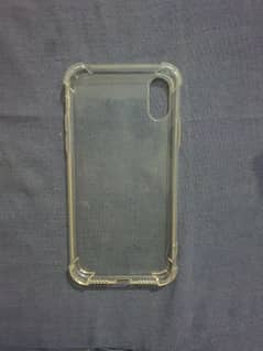 iPhone X Transparent Silicon Cover