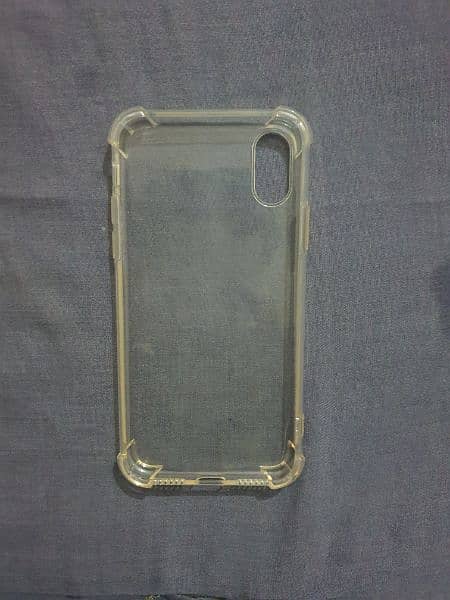 iPhone X Transparent Silicon Cover 0
