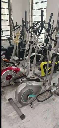 exercise cycle elliptical airbike spin bike upright magnetic cross