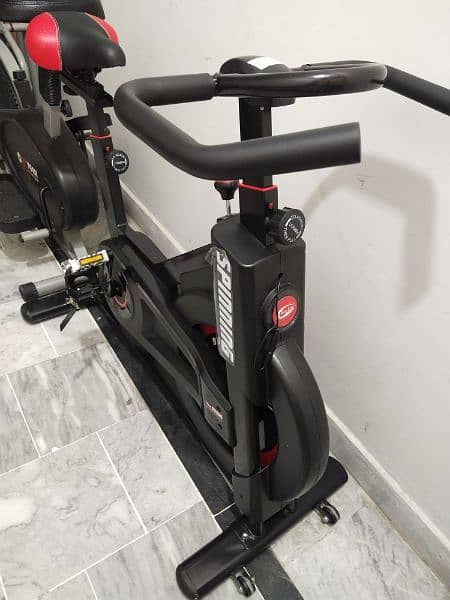 exercise cycle elliptical airbike spin bike upright magnetic cross 6