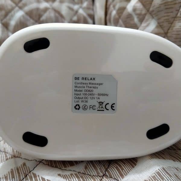 BE RELAX CORDLESS MASSAGER (MUSCLE RELAXER) 7