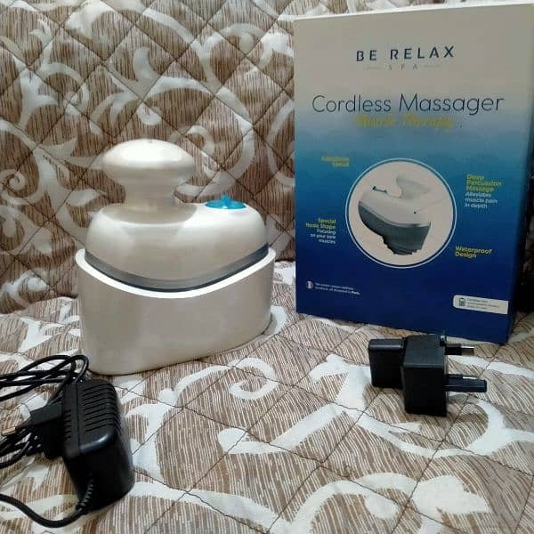 BE RELAX CORDLESS MASSAGER (MUSCLE RELAXER) 14