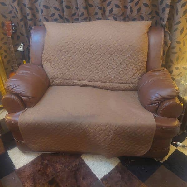 Urgent Sale 7 Seater Sofa Set with Cover 0